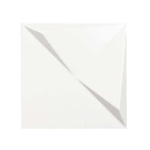 Spec 09 990047 White Ceramic Tile - Matte - 8" X 8"