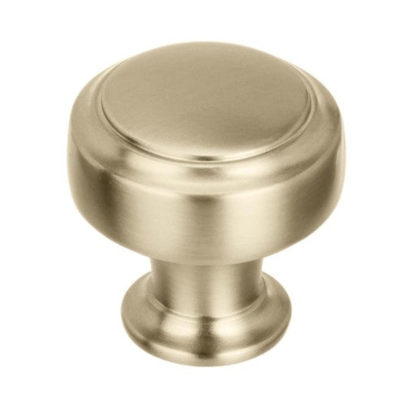 Highland Ridge Zinc Cabinet Knob - Golden Champagne