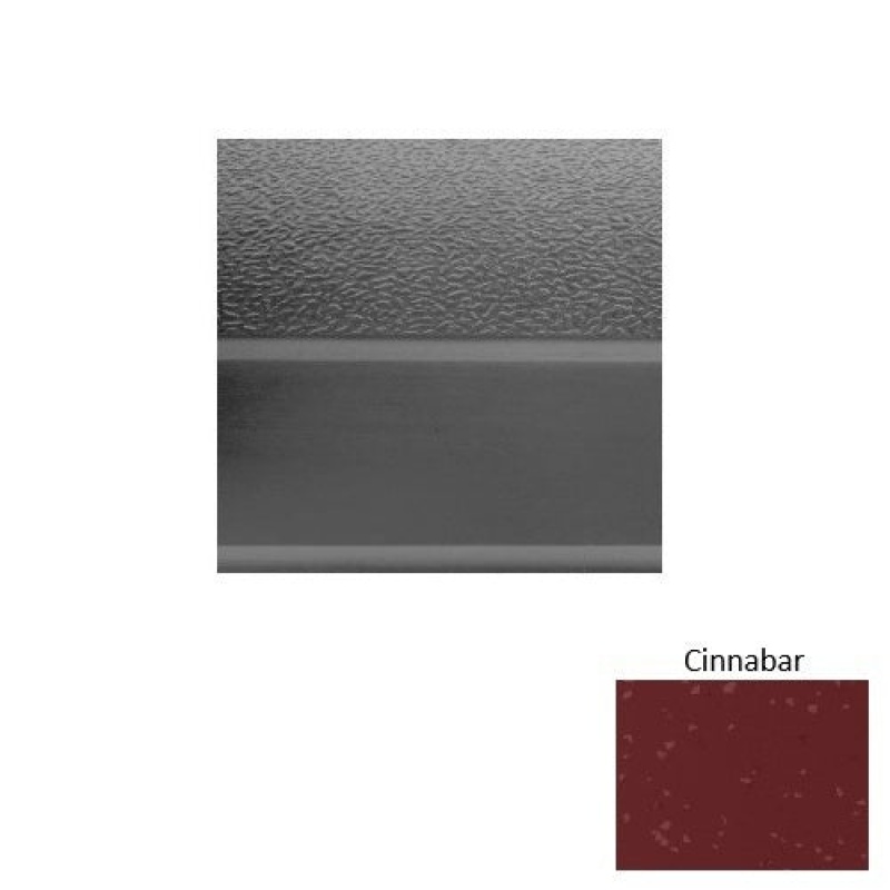 Symmetry 93 Cinnabar Textured Rubber Stair Tread