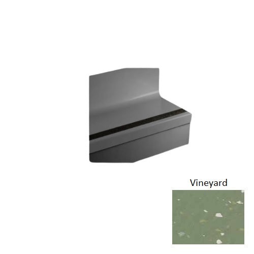 Johnsonite Vineyard Circulinity Fast Lane Rubber Stair Tread