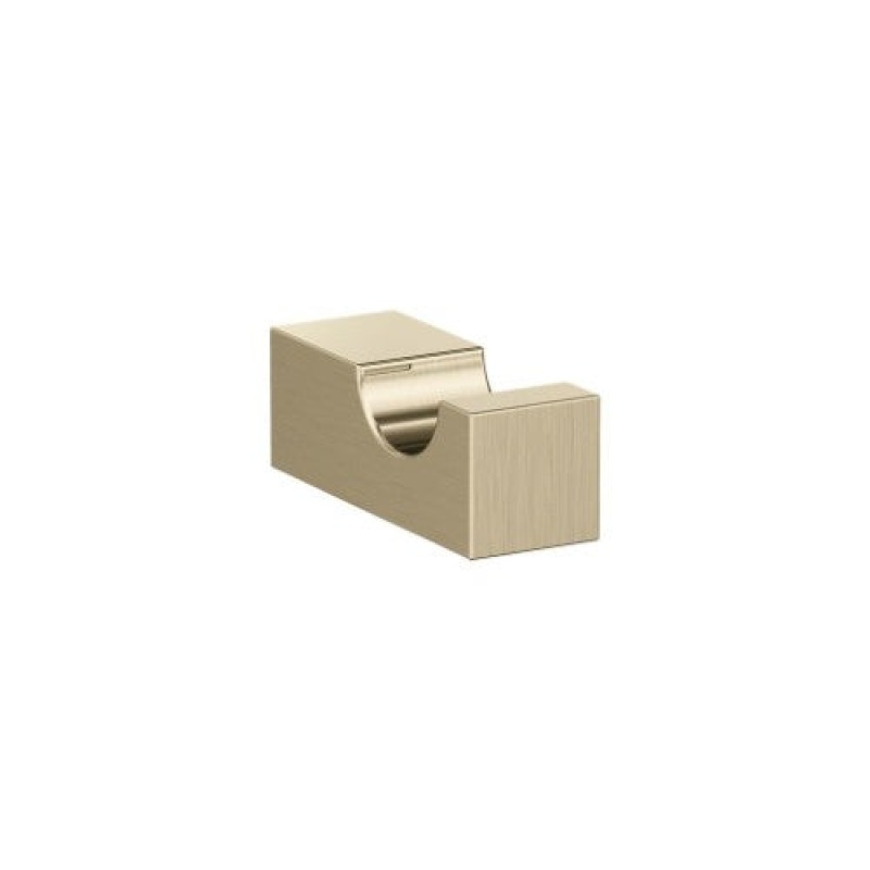 Monument Zinc Single Prong Robe Hook - Golden Champagne - 7/8" (22 Mm) Length