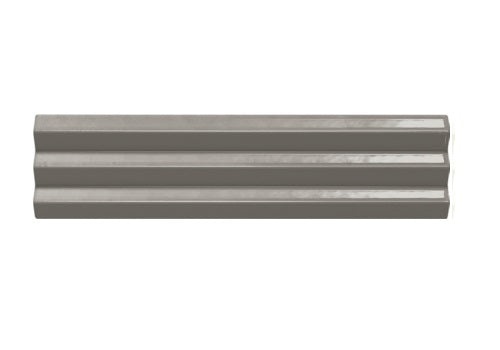 Upscension Stare Bright Grey Wave Ceramic Tile