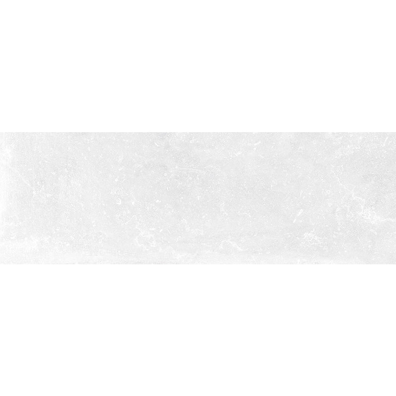 Impressions Blanco Ceramic Tile - Matte - 12" X 36"