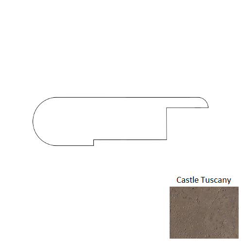 Avant Garde Castle Tuscany Cork Overlap Stair Nose