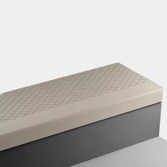 Almond Diamond Rubber Stair Tread Trim