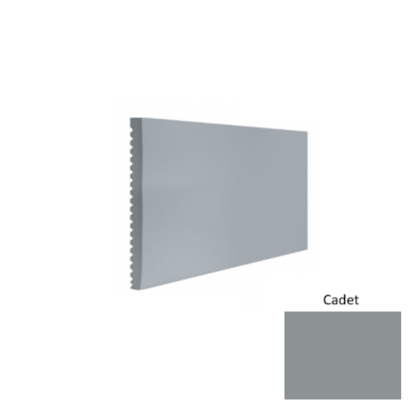Contours #60 Candid Cadet Rubber Profiled Wall Base - Satin