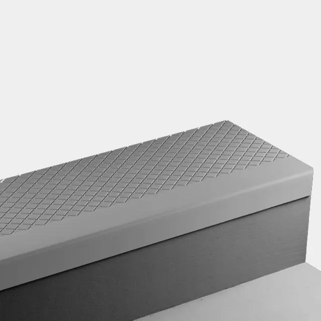 Johnsonite Silver Grey Diamond Rubber Stair Tread
