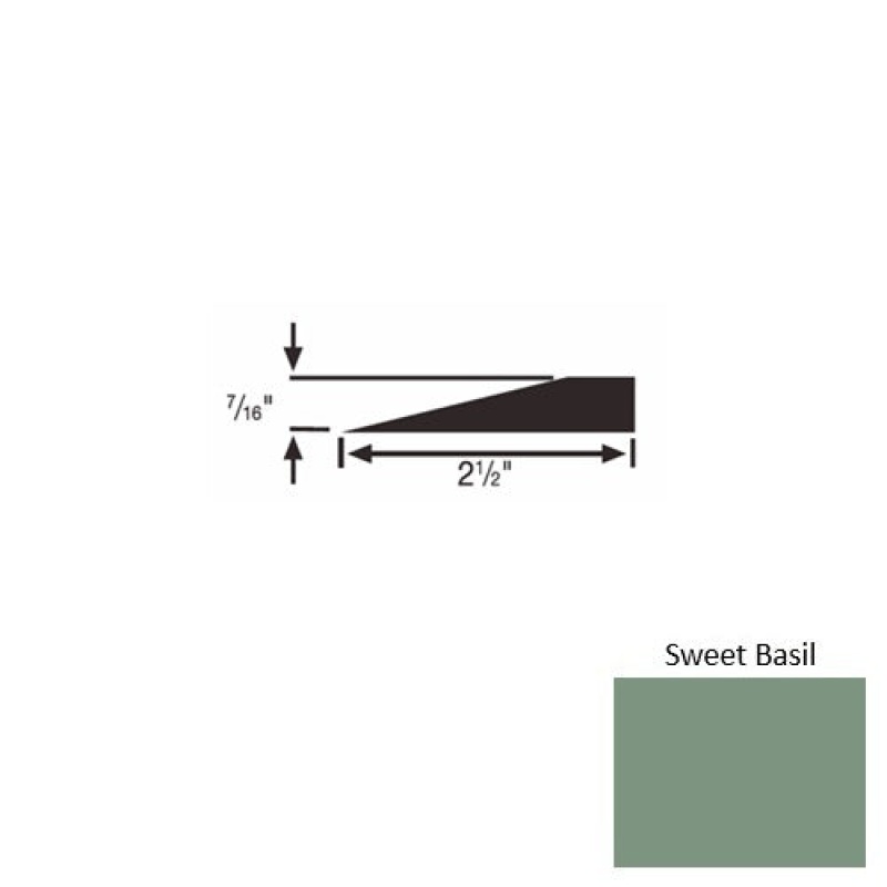 Solid 20 Sweet Basil Rubber Transitional Reducer