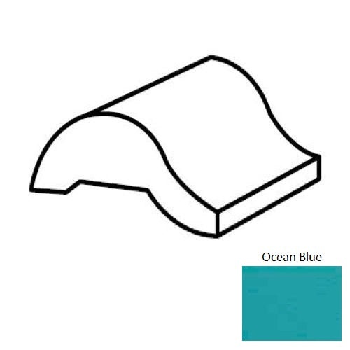 Keystones Ocean Blue Porcelain Pool Nosing