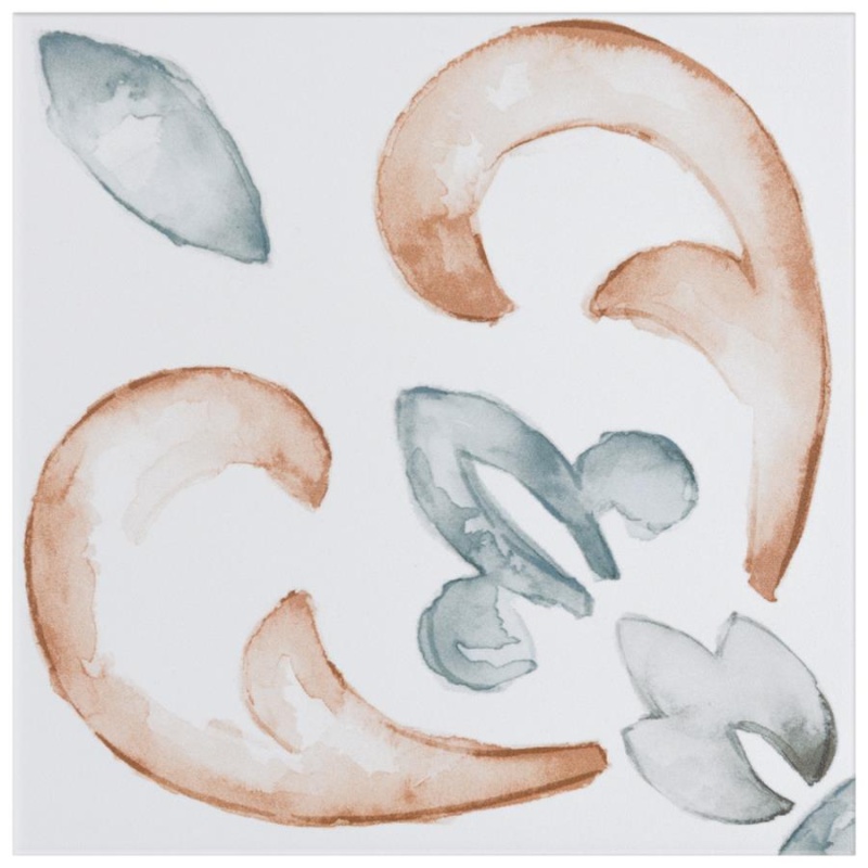 Saint Germain Chaud Deco Flore Porcelain Tile