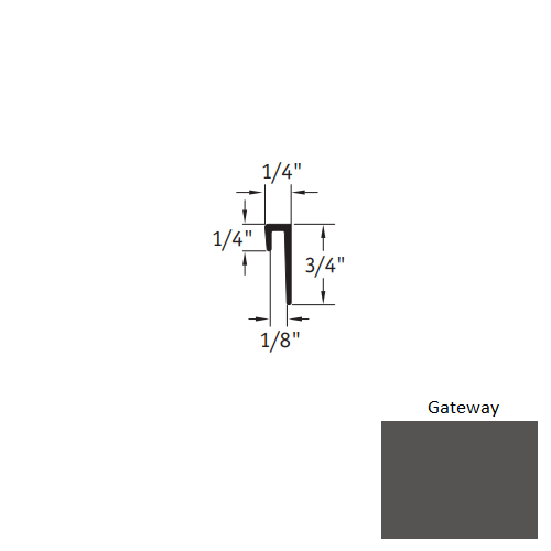 Johnsonite Gateway Vinyl Moulding / Trim