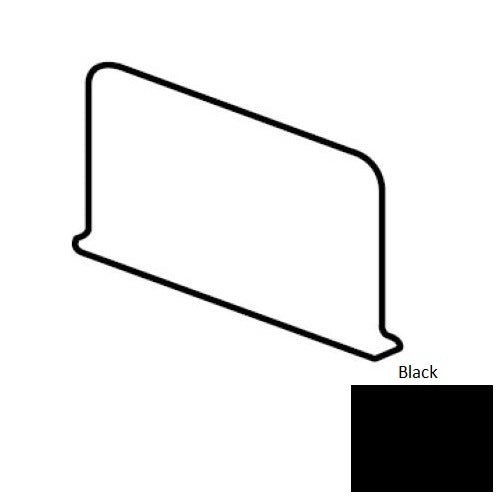 Color Wheel Classic Black Ceramic Wall Trim
