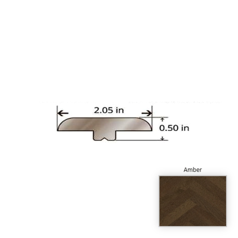 Emporium Oak Amber Hardwood T Molding