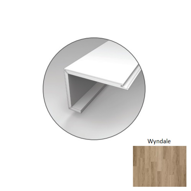Emerald Waters Wyndale 44" Vinyl Stair Cap - Matte