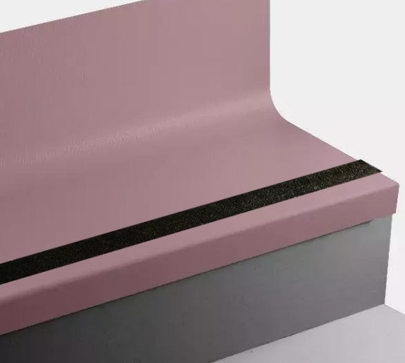 Johnsonite Salsa Hammered Rubber Stair Tread