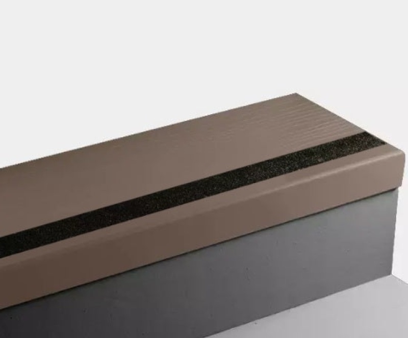 Rusty Nail Bamboo Rubber Stair Tread