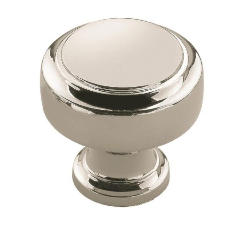 Highland Ridge Zinc Cabinet Knob - Polished Nickel