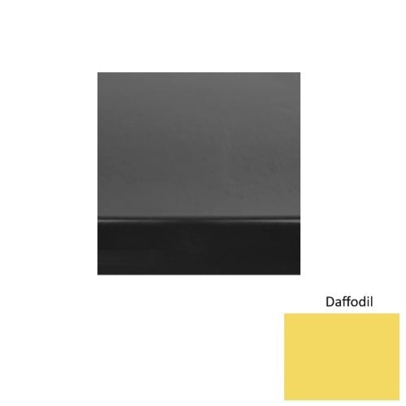 Solid 61 Daffodil Heavy Duty Rubber Stair Tread - Smooth