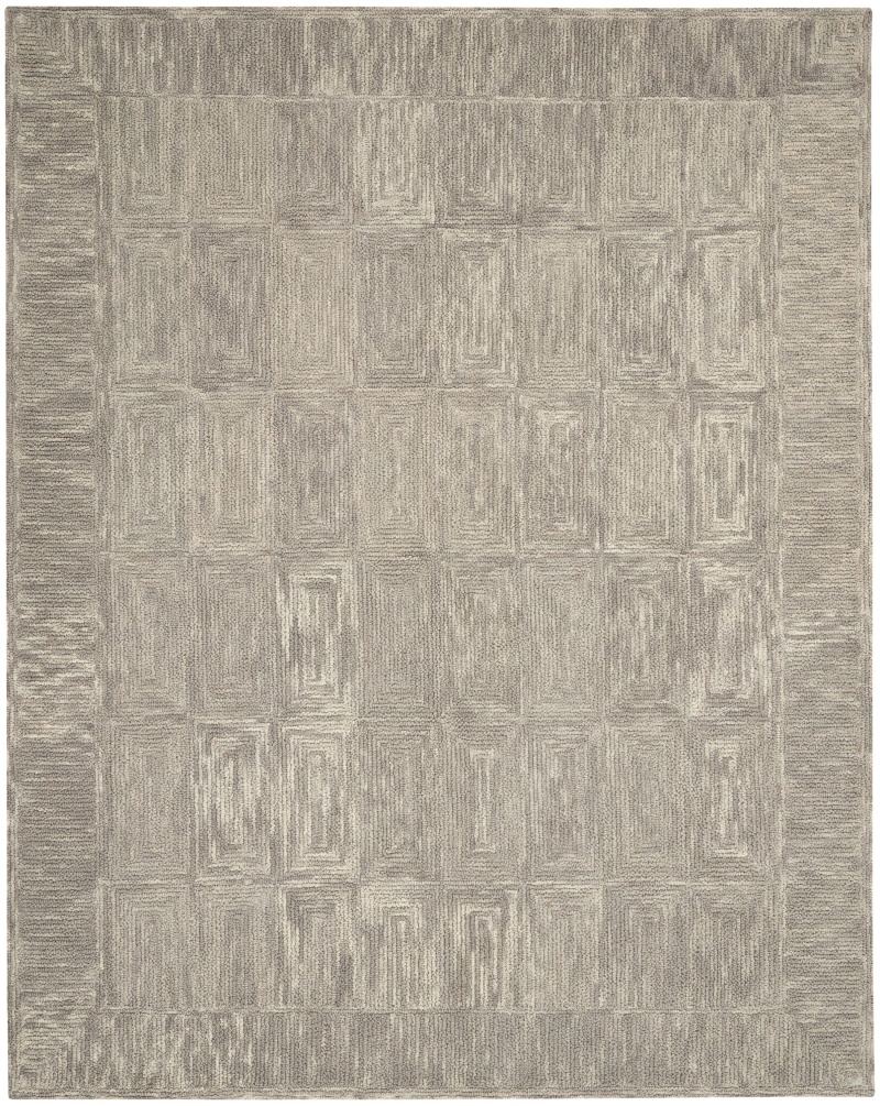 Colorado Clr04 Grey Wool Modern Area Rug