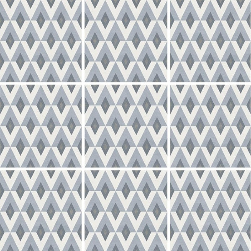 Aquatica Fiore Fiorella Directional Pattern Porcelain Tile - Matte - 6" X 6"