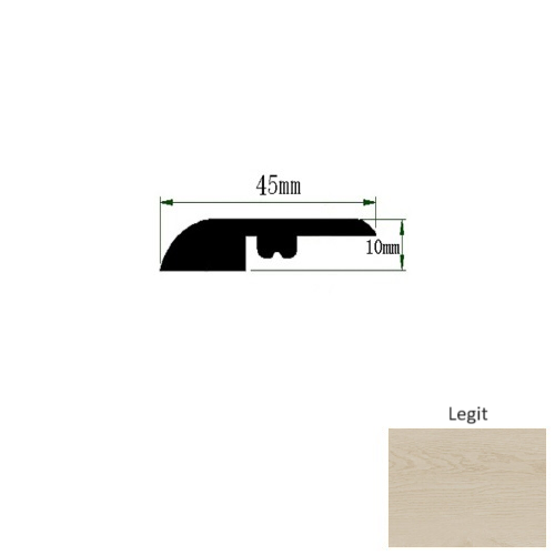 Genesis Authentics Legit Luxury Vinyl Moulding / Trim - 94" Reducer - Matte