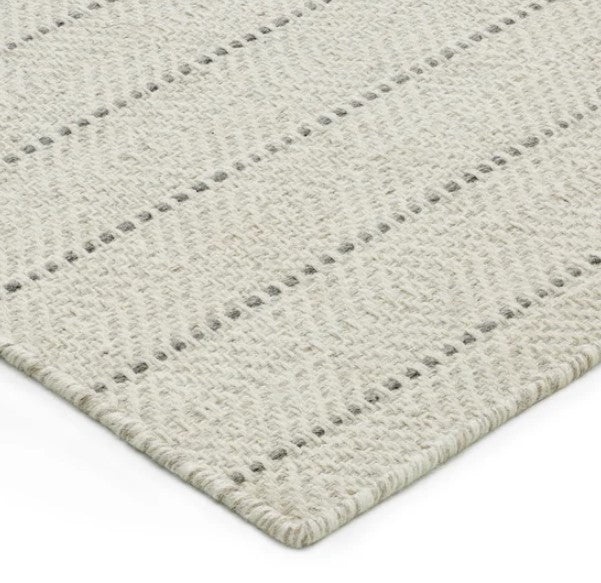 Antrim Kariba Karbr White Sand Wool Area Rug - 9 Ft x 12 Ft