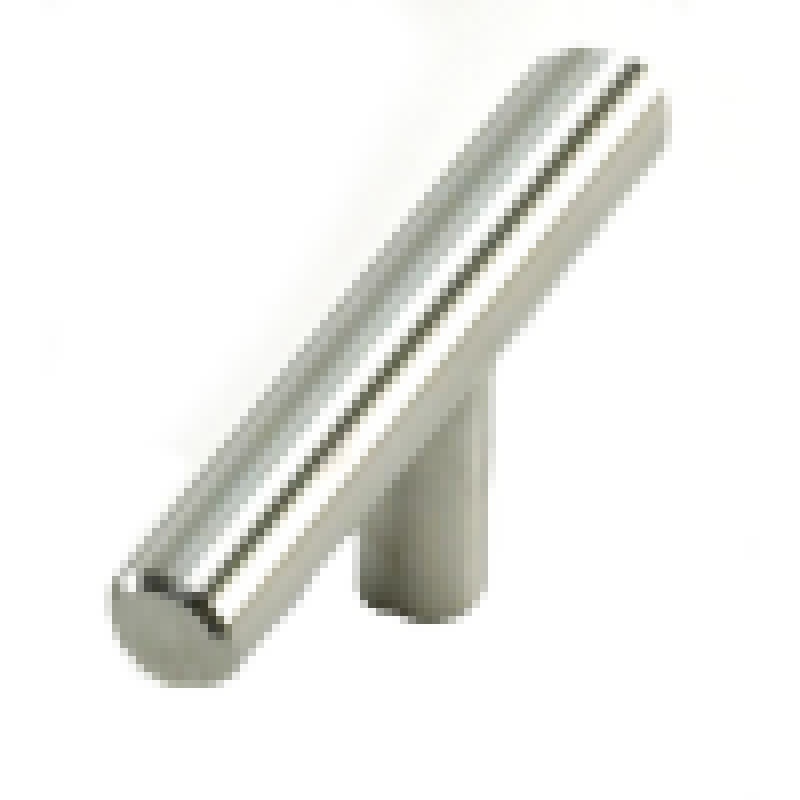 Melrose Steel Cabinet Knob - Brushed Satin Nickel - 2" Length