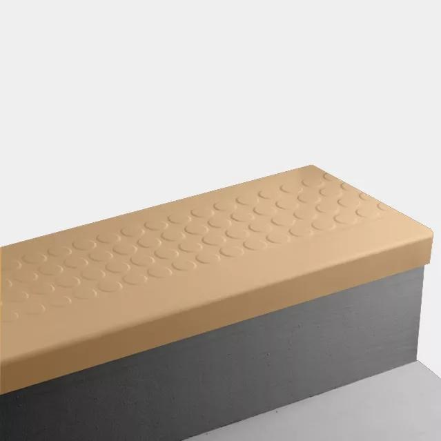 Johnsonite Mr Sunshine Raised Round Rubber Stair Tread