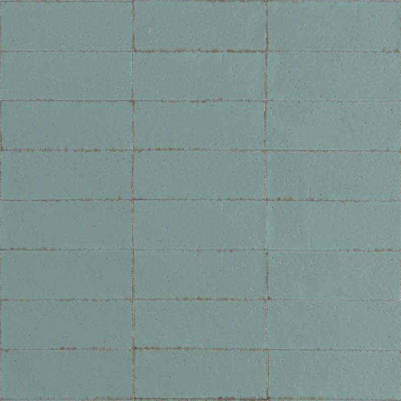 Glace Turchese Porcelain Tile - Glossy - 3" X 8"