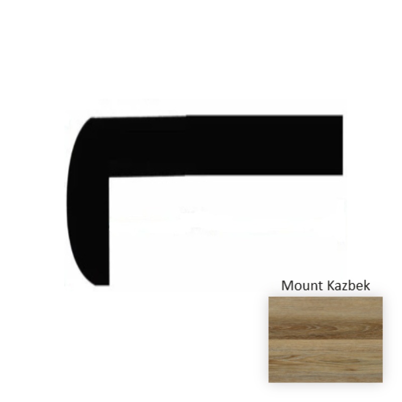 Sierra Mount Kazbek Luxury Vinyl Moulding / Trim - 12" X 49" Stair Tread - Embossed