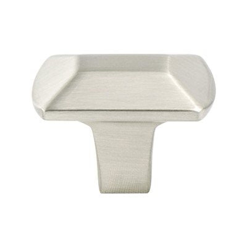Berenson Laura Zinc Cabinet Knob - Brushed Nickel - 1 7/16" Length