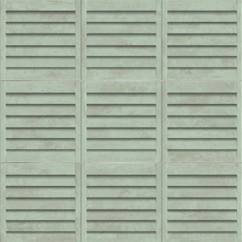 Habanera Decor Verde Ceramic Tile - Matte - 11 7/8" X 35 1/2"