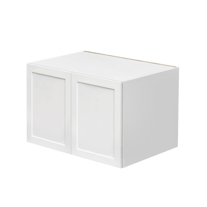 Mallorca White Shaker Wood Kitchen Wall Bridge Cabinet