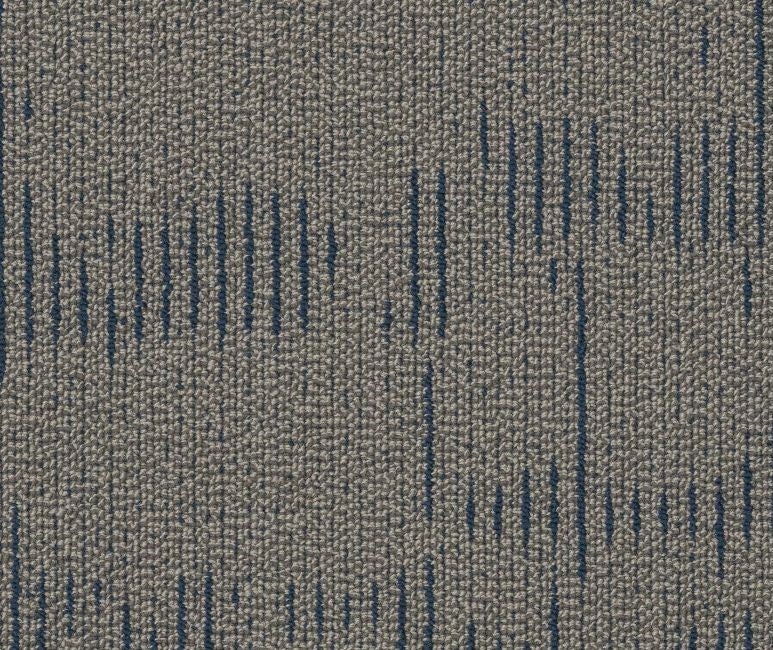 Curious Wonder Blue Nylon Carpet Tile