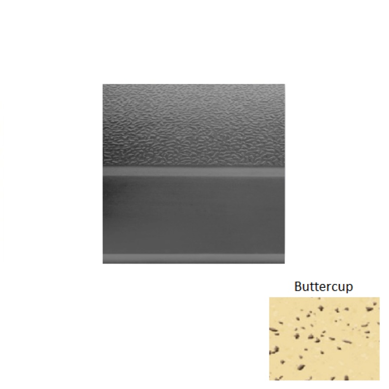 Renew 93 Buttercup Rubber Stair Tread - Textured
