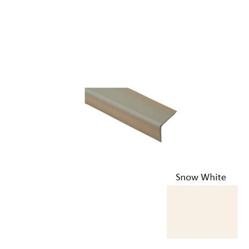 Johnsonite Snow White Photoluminescent Vinyl Stair Nosing