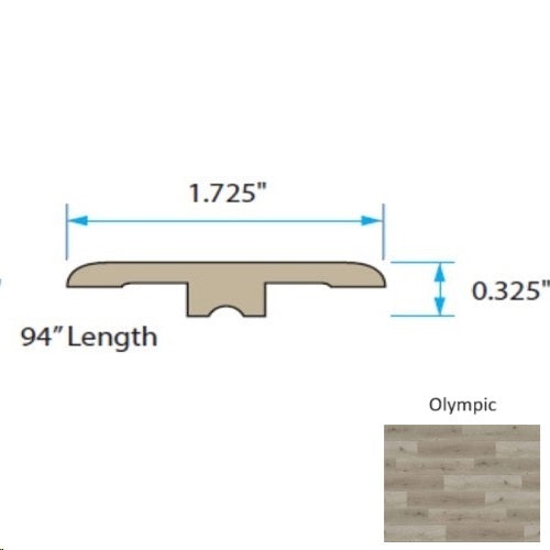 Summit Olympic Luxury Vinyl T Molding