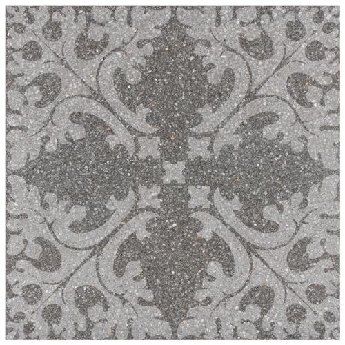 Farnese Molise Grafito Porcelain Tile - Matte - 11 1/2" x 11 1/2"