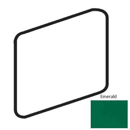 Color Wheel Linear Emerald Ceramic Bullnose Corner
