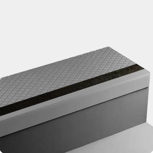 Johnsonite Pewter Diamond Rubber Stair Tread