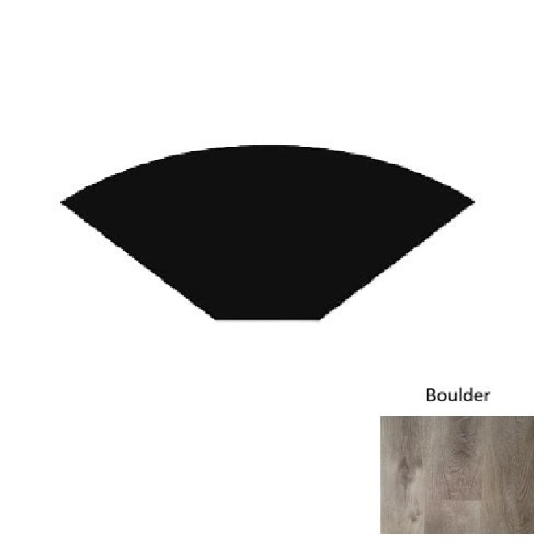 1100 Series Boulder Luxury Vinyl Moulding / Trim - 94" Quarter Round - Embossed