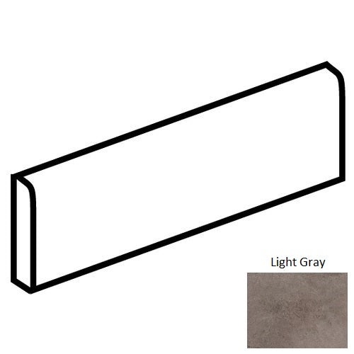 Delegate Light Gray Porcelain Floor & Wall Trim