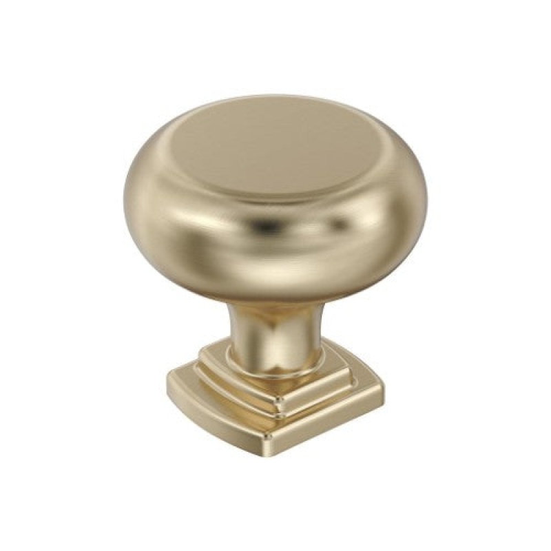 Surpass Zinc Cabinet Knob - Golden Champagne - 1 1/4" (32 Mm) Length