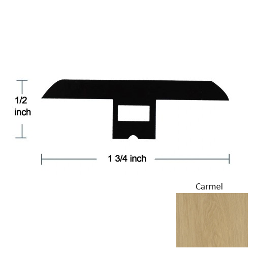 Beach Carmel Luxury Vinyl Moulding / Trim - 94.5" T Molding - Embossed