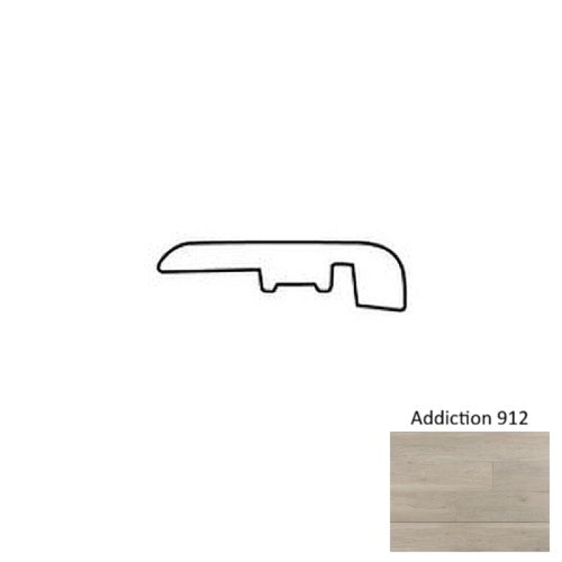 Luxury Vinyl Moulding / Trim End Cap