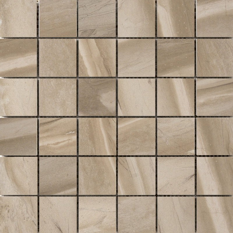Boulevard Andrassy Porcelain Mosaic - 2" x 2" Matte