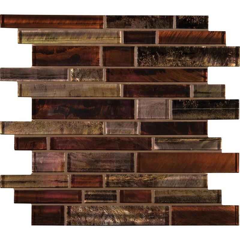 Artista Glass Mosaic - Linear - Mixed