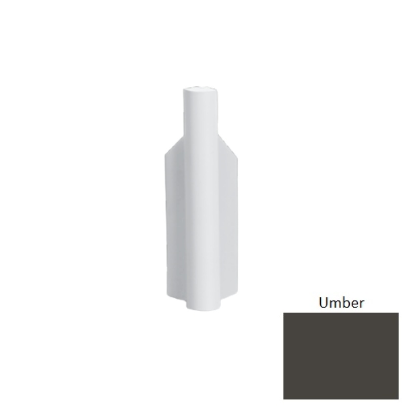 Mcb Umber Rubber Moulding / Trim 2 3/4" Mini Outside Corner Blocks