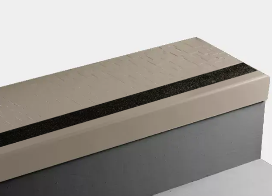 Johnsonite Silk Cubis Rubber Stair Tread Without Riser