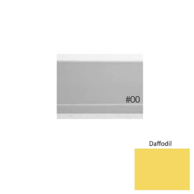 Pinnacle Plus #00 Simplicity Daffodil Rubber Coil Wall Base - 4" X 60 Ft